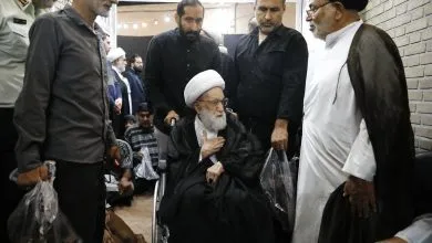 دفتر آیت‌الله سیستانی میزبان مراسم چهلم رهبر شهید+ تصاویر