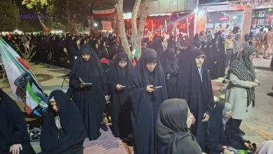 اقامه نماز استغاثه به امام زمان (عج) در مشهد اقامه نماز استغاثه به امام زمان (عج) در مشهد