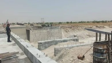 پل منطقه نیمه‌کار بندرخمیر تا ۲۰ روز آینده به بهره‌برداری می‌رسد